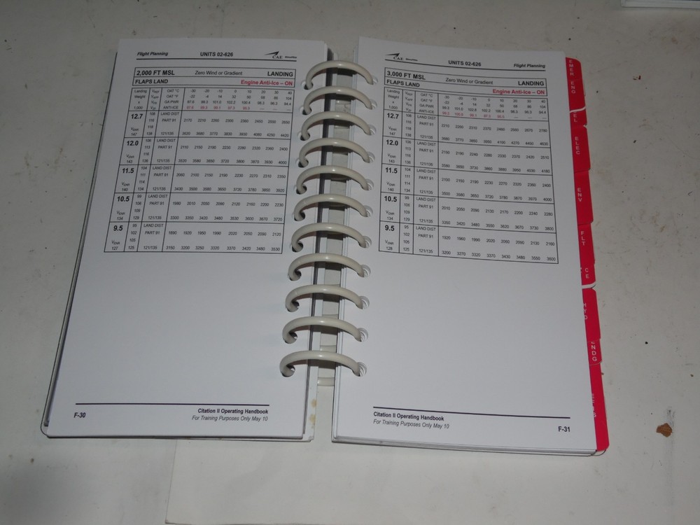 CAE Citation II Operating Handbook 2013