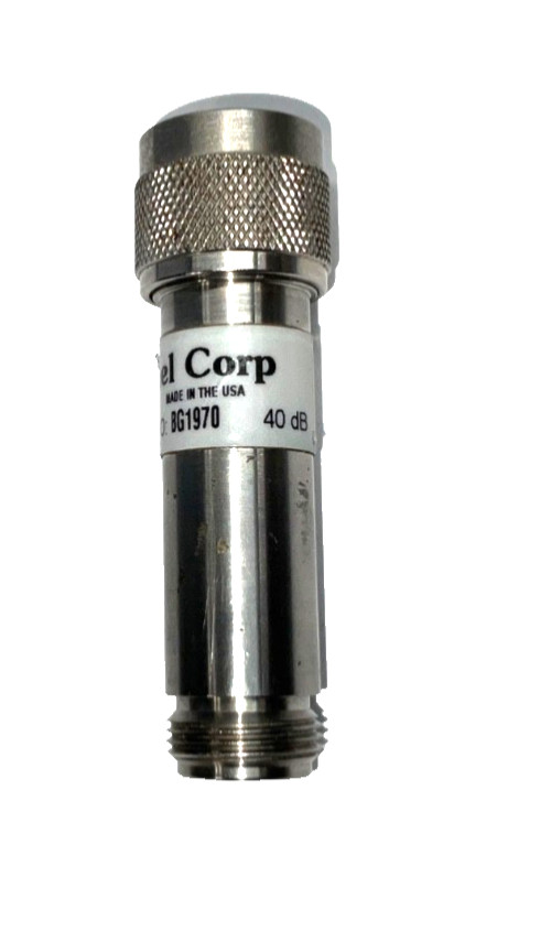 WEINSCHEL ENGINEERING FIXED ATTENUATOR, 40dB, 18GHz, Model 2