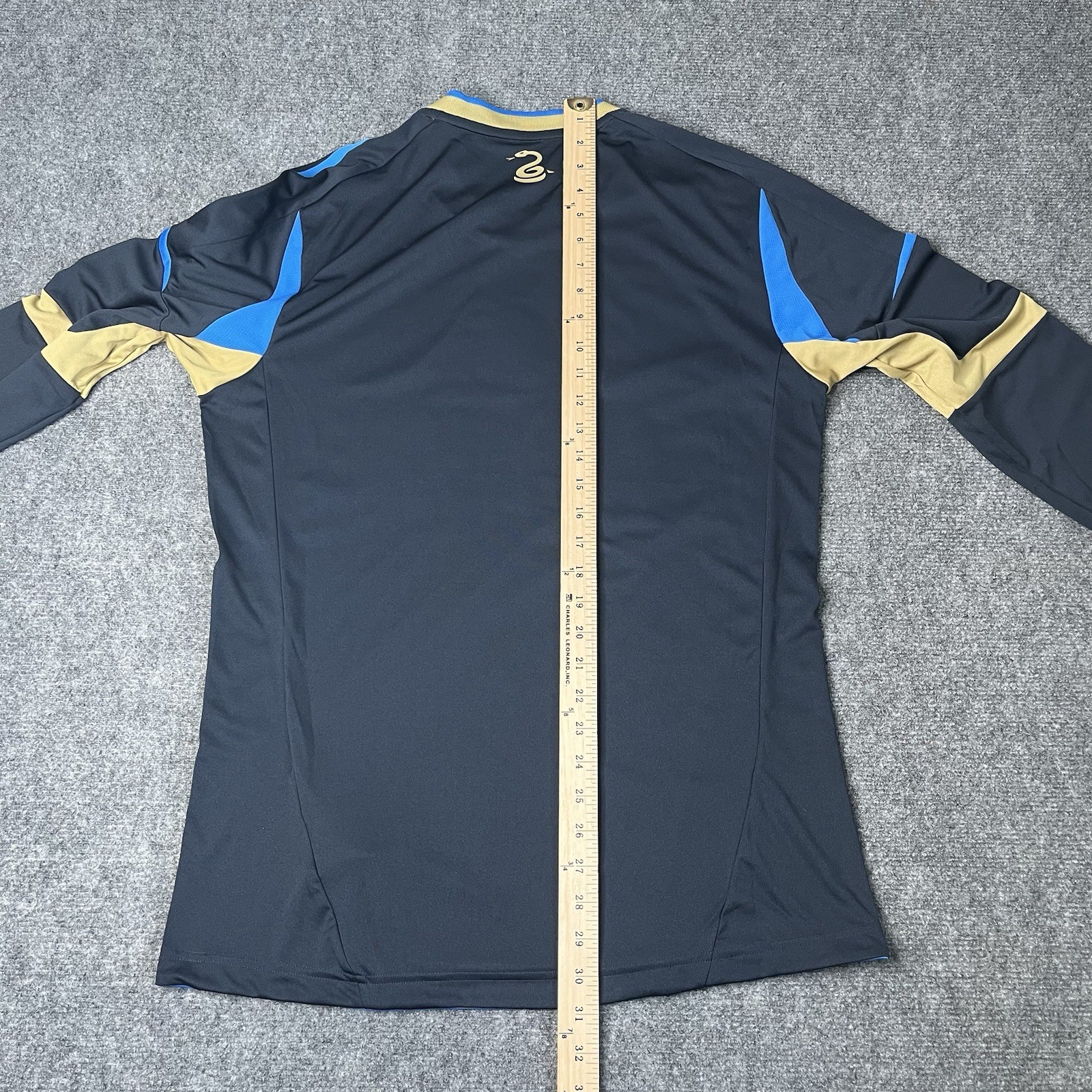 Adidas Philadelphia Union Soccer Football Jersey MLS Mens L Long Sleeve