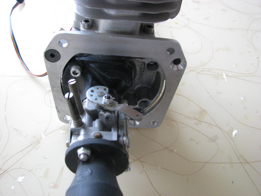 LARGE RC 3W GAS IGNITION ENGINE GERMAN MFG