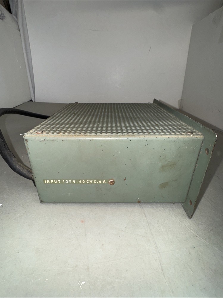 Lab-Volt Model 185 By Buck Engineering Step Down Converter Ac-Dc UNTESTED