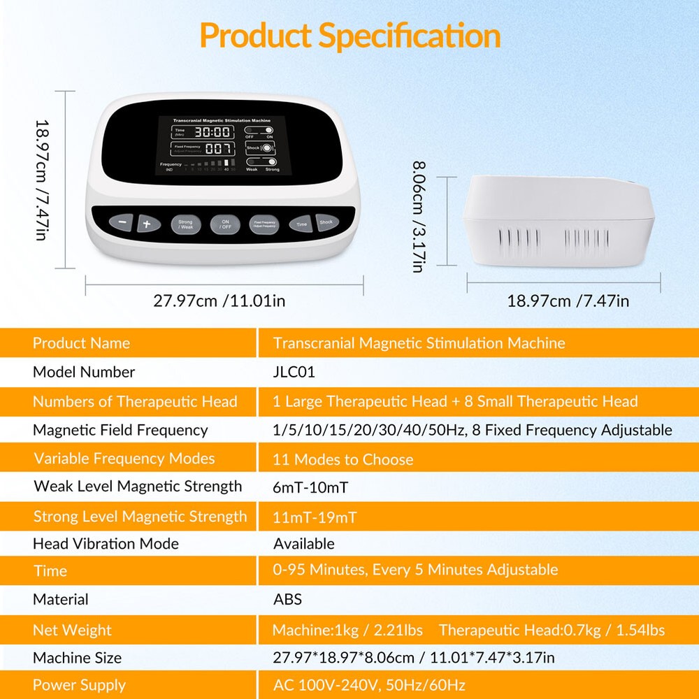 rTMS Transcranial Magnetic Stimulation Machine for Depression/Anxiety/PTSD