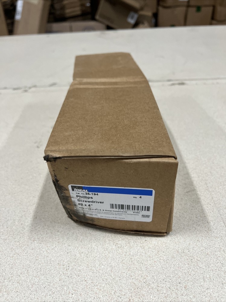 Ideal 35-194 Phillips Screwdriver #2 x 4" (4 PACK)