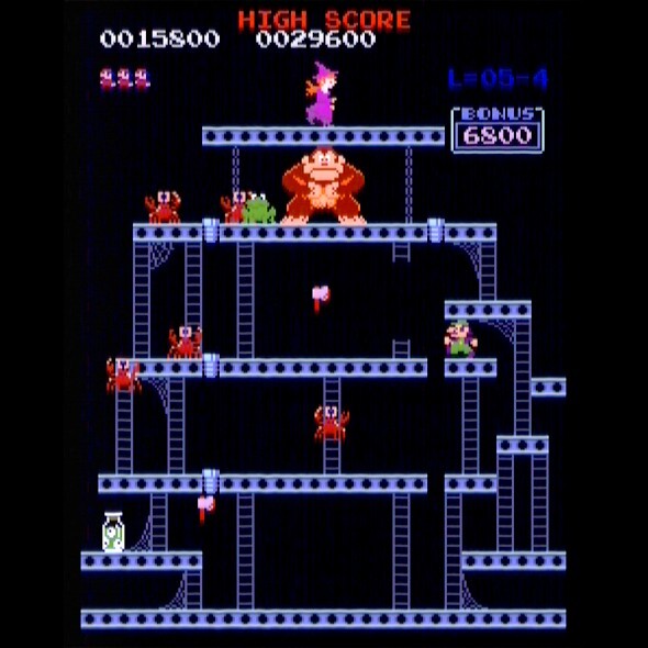 Double Donkey Kong Multi Remix multi-game kit for Donkey Kong Junior arcade PCB