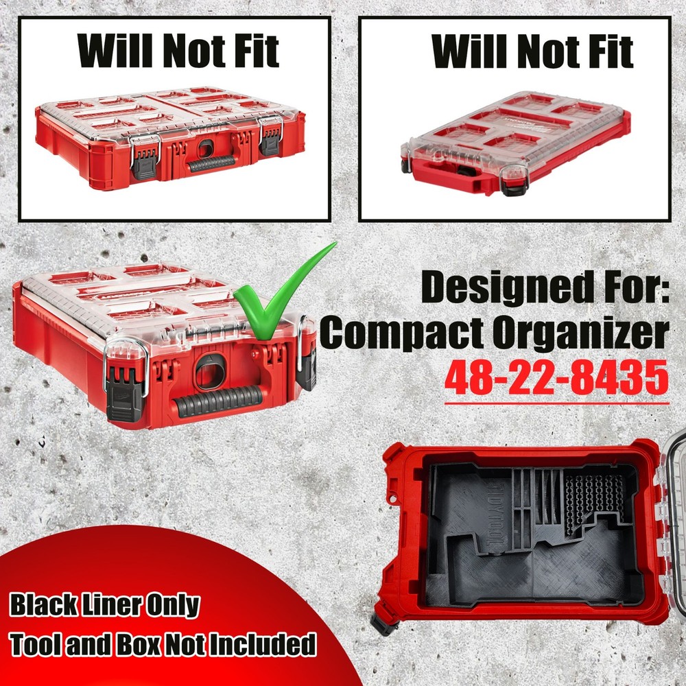 M12 Right Angle Die Grinder Packout Insert (Insert Only) 3485-20