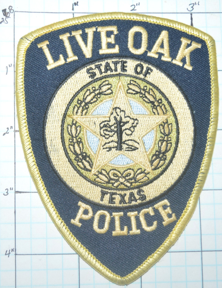 TEXAS, LIVE OAK POLICE DEPT PATCH