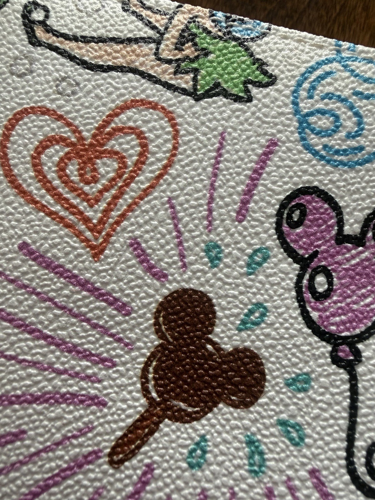 DOONEY & BOURKE Disney Wristlet/ Wallet Model number FAC 070638 Sketchbook