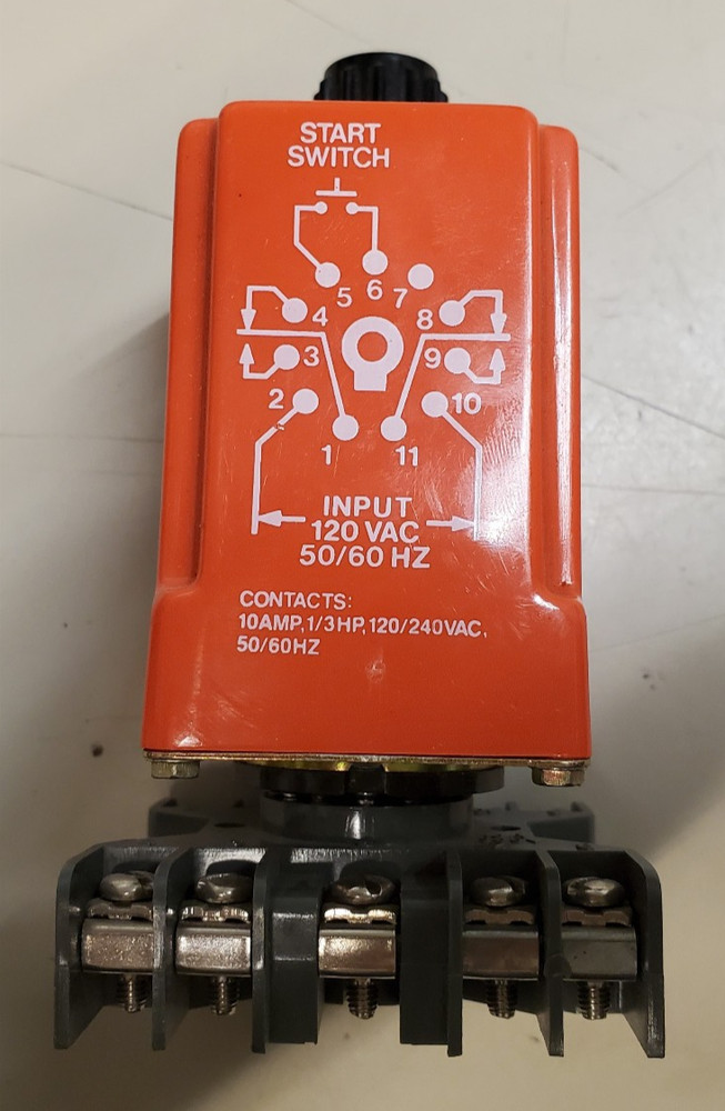 NCC T2K-10-461 Solid State Timer 0.1-10 Seconds