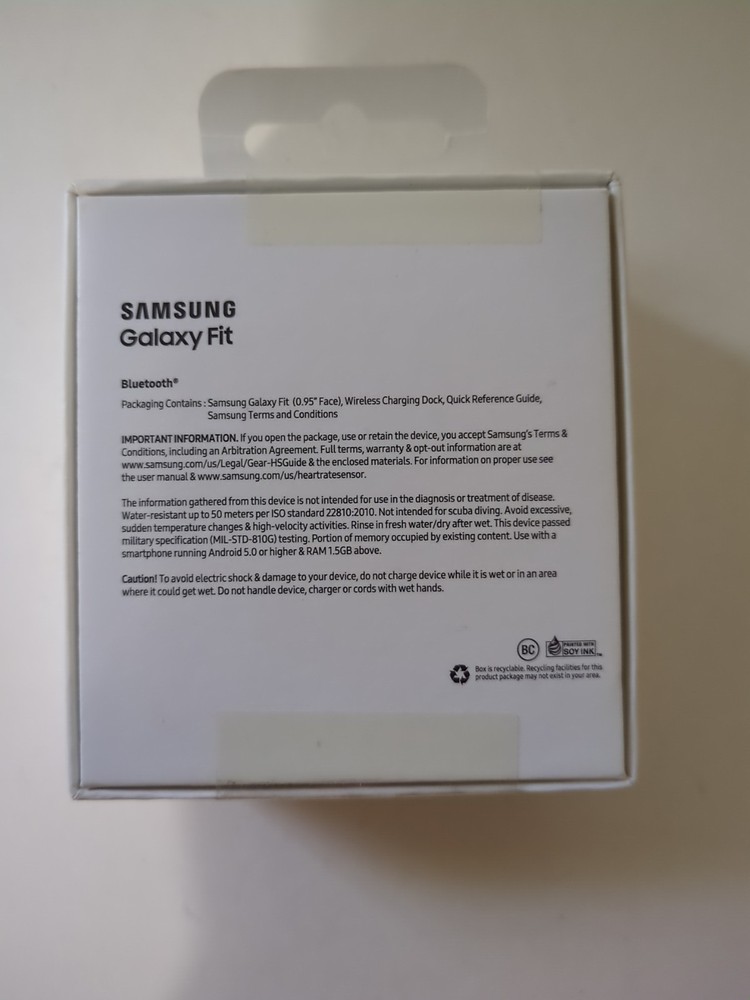 Samsung Galaxy Fit Activity Tracker - Black New, Sealed