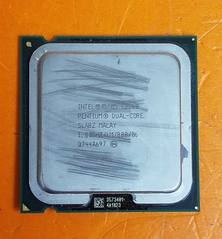 ⭐️⭐️⭐️⭐️⭐️ Intel Pentium Dual-Core E2160 Desktop SLA8Z 1.80GHz CPU Processor