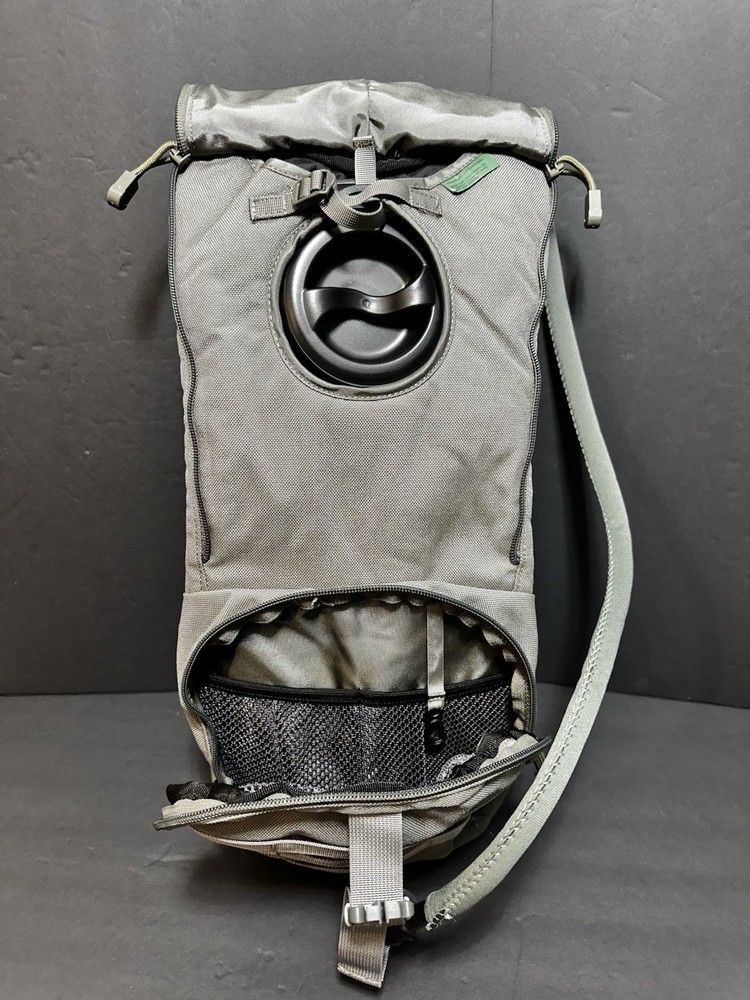 CamelBak Tactical Hydration Pack Gray Hydration System MOLLE Webbing