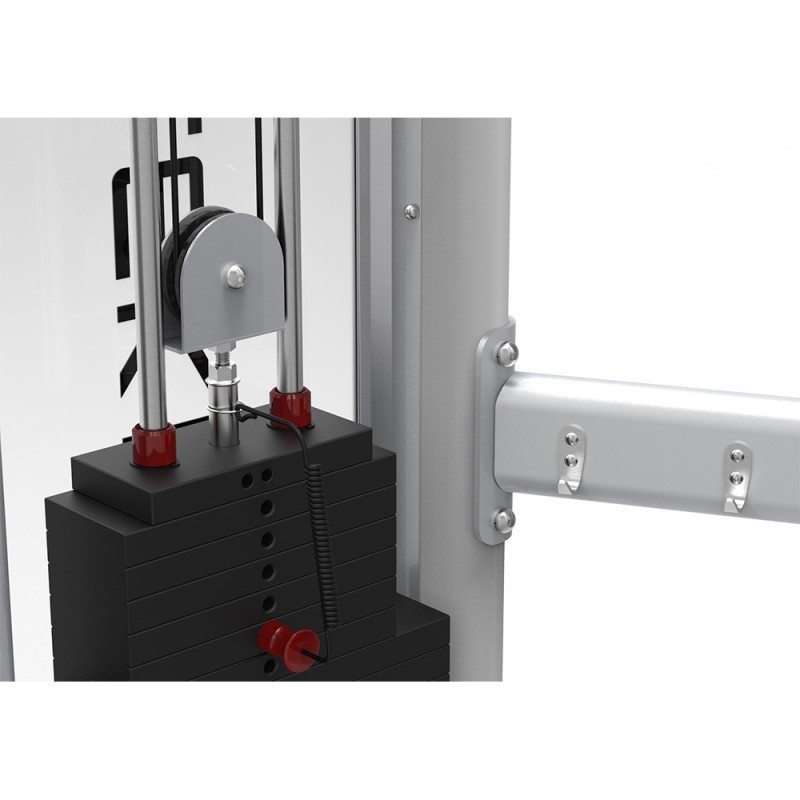 Commercial Functional Training Machine Cable Crossover With Dual 220lb