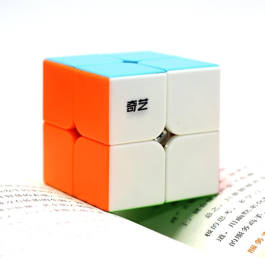 2x2 Cube 2x2x2 Speed Cube Stickerless Puzzle Cube Version