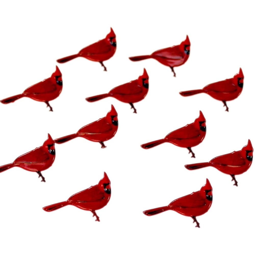 Eyelet Outlet Shape Brads 12/Pkg-Cardinal 1 - 6 Pack