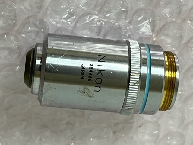 Nikon M Plan 40 DIC Microscope Objective 40x 0.65 210/0 Pre-owned