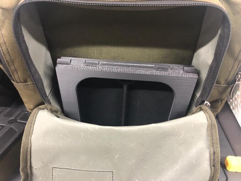 Folding Bait Tray fits Offbox Pro Snaplok Quick Release