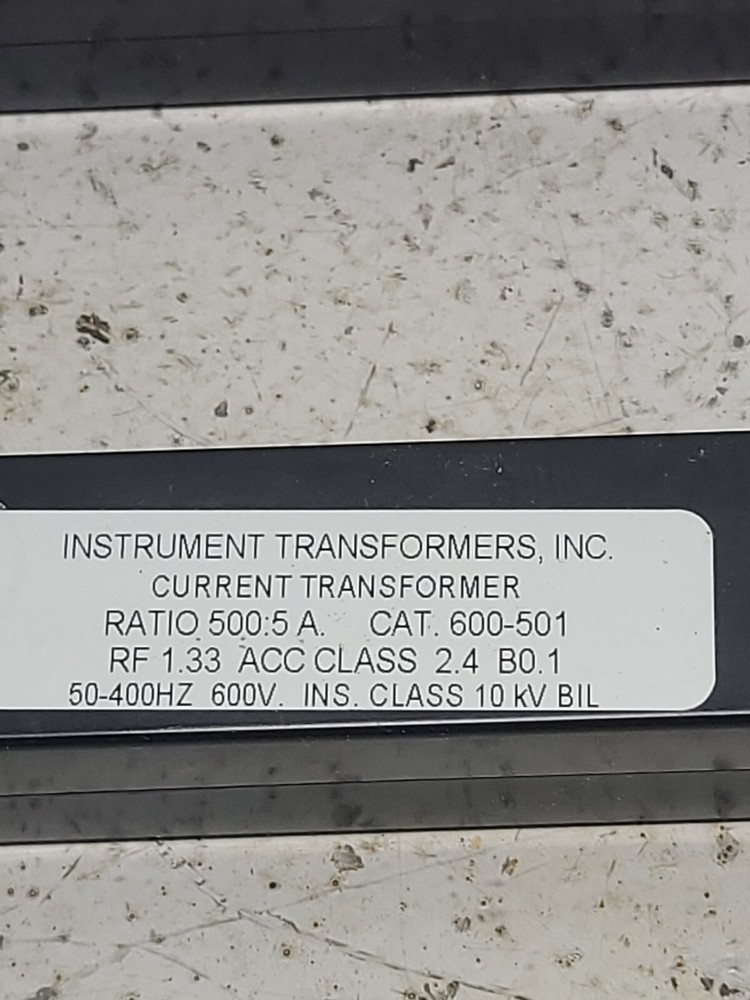 Current Transformer 600-501 RS1-1