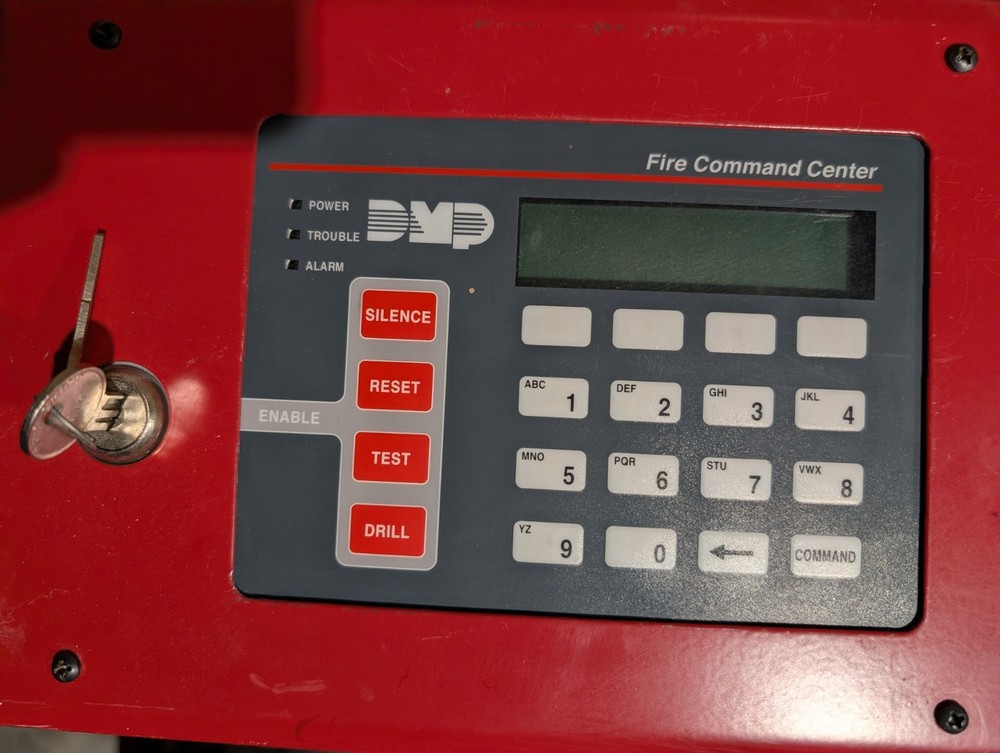 DMP 630F-R Remote Fire Command Annunciator