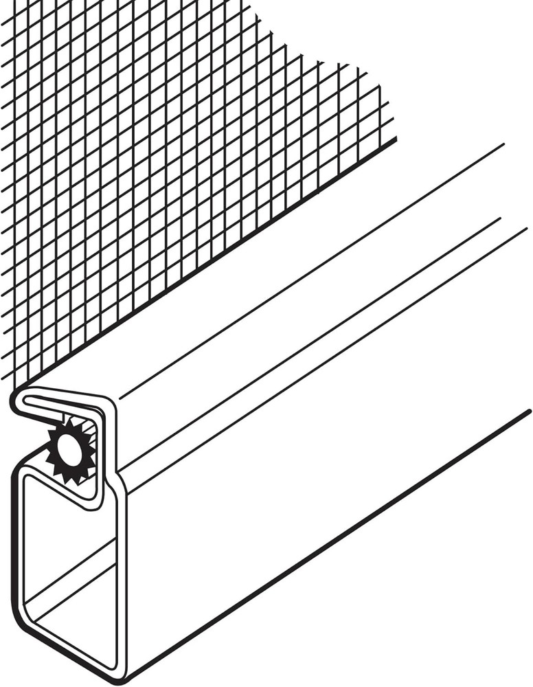 UV Stabilized 25ft Black Spline for Screen Retention - Lightweight & Efficient