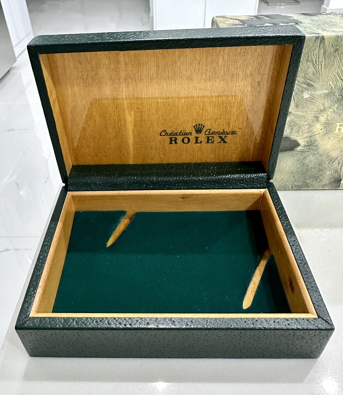 100% Genuine Rolex Datejust 16013 16014 Box Booklets Tags FULL SET 80s clean