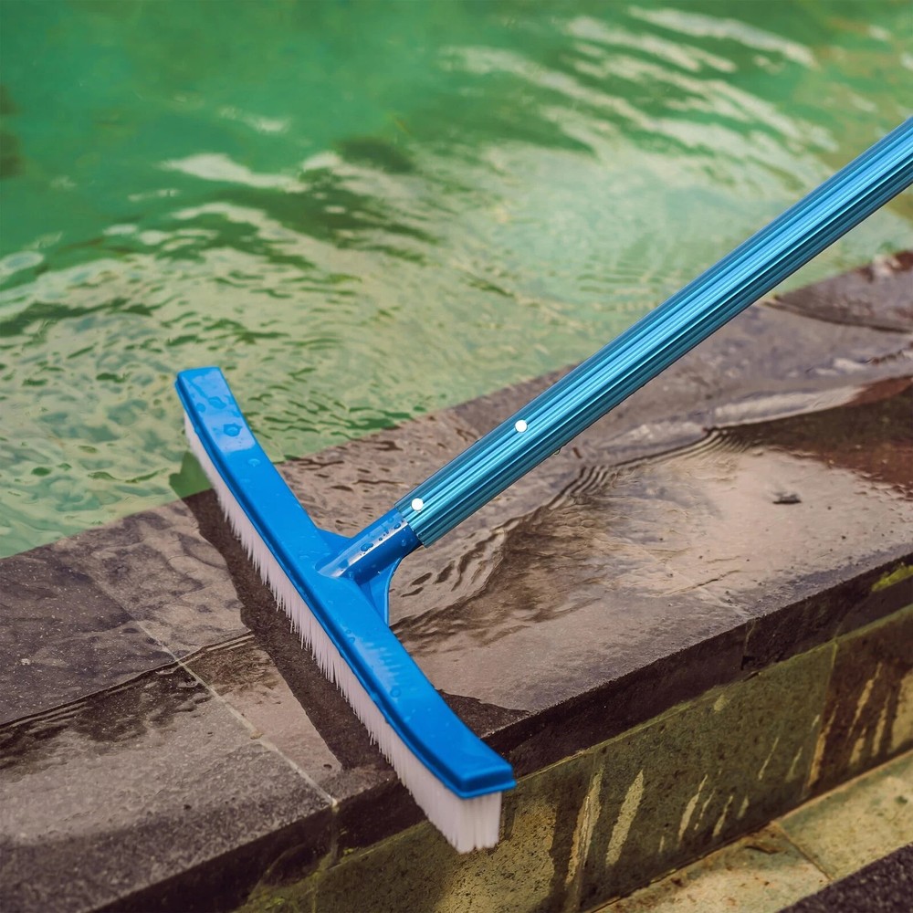 12 Ft Telescopic Pool Cleaning Pole Adjustable 3 Piece Expandable