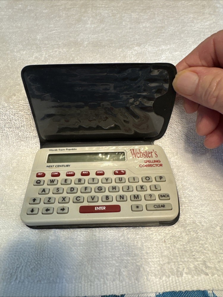 Franklin Webster‘s Spelling Corrector NCS 101