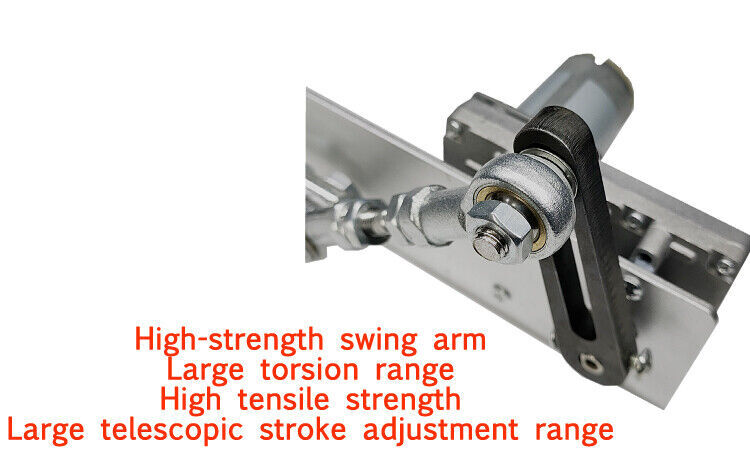 Electric Reciprocating Linear Actuator Motor 24V 120RPM 150mm 6 inch Stroke Fast