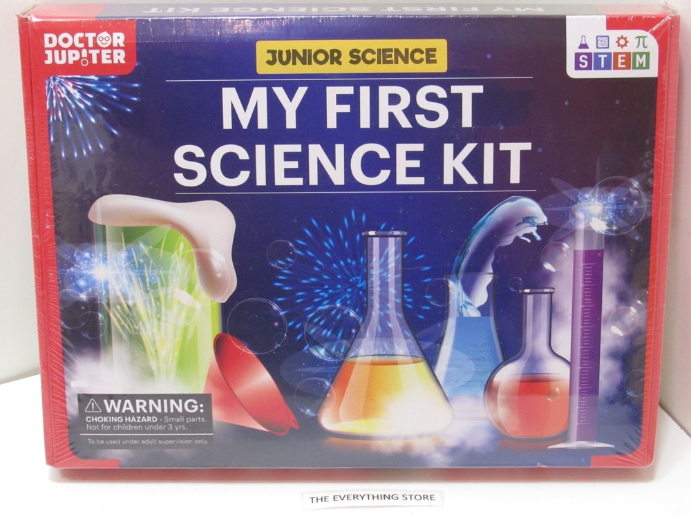 DOCTOR JUPITER JUNIOR SCIENCE MY FIRST SCIENCE KIT EXPERIMENTS NEW SEALED