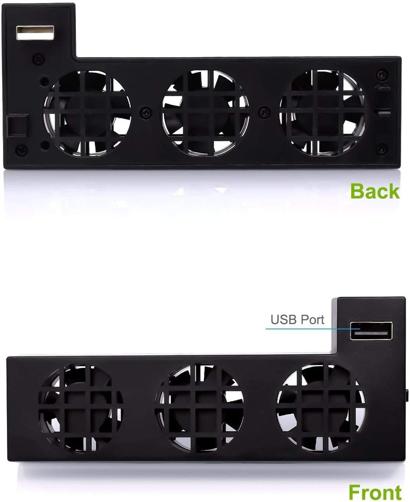 3-Fan USB Cooling Solution for Xbox One X – Easy Setup & Overheat Prevention