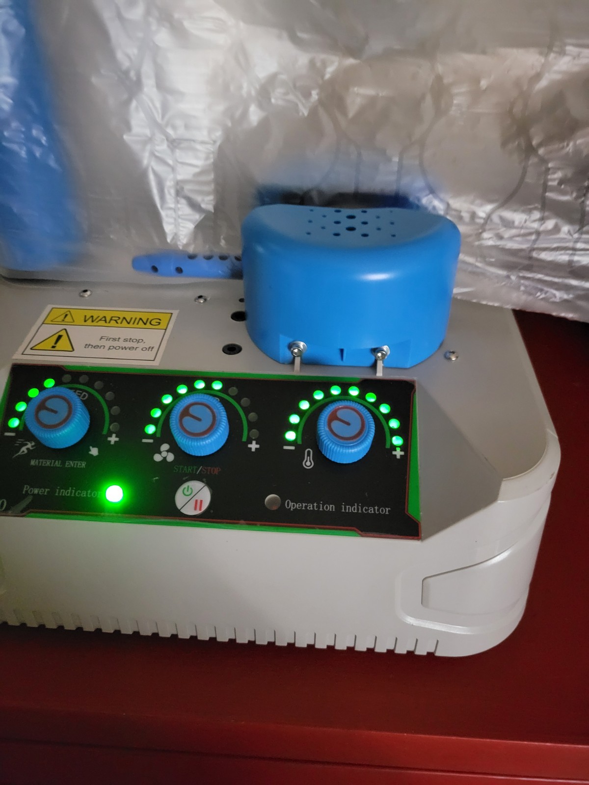 Non-Working Air Pillow Cushion Bubble Machine PARTS ONLY AS IS!!! READ