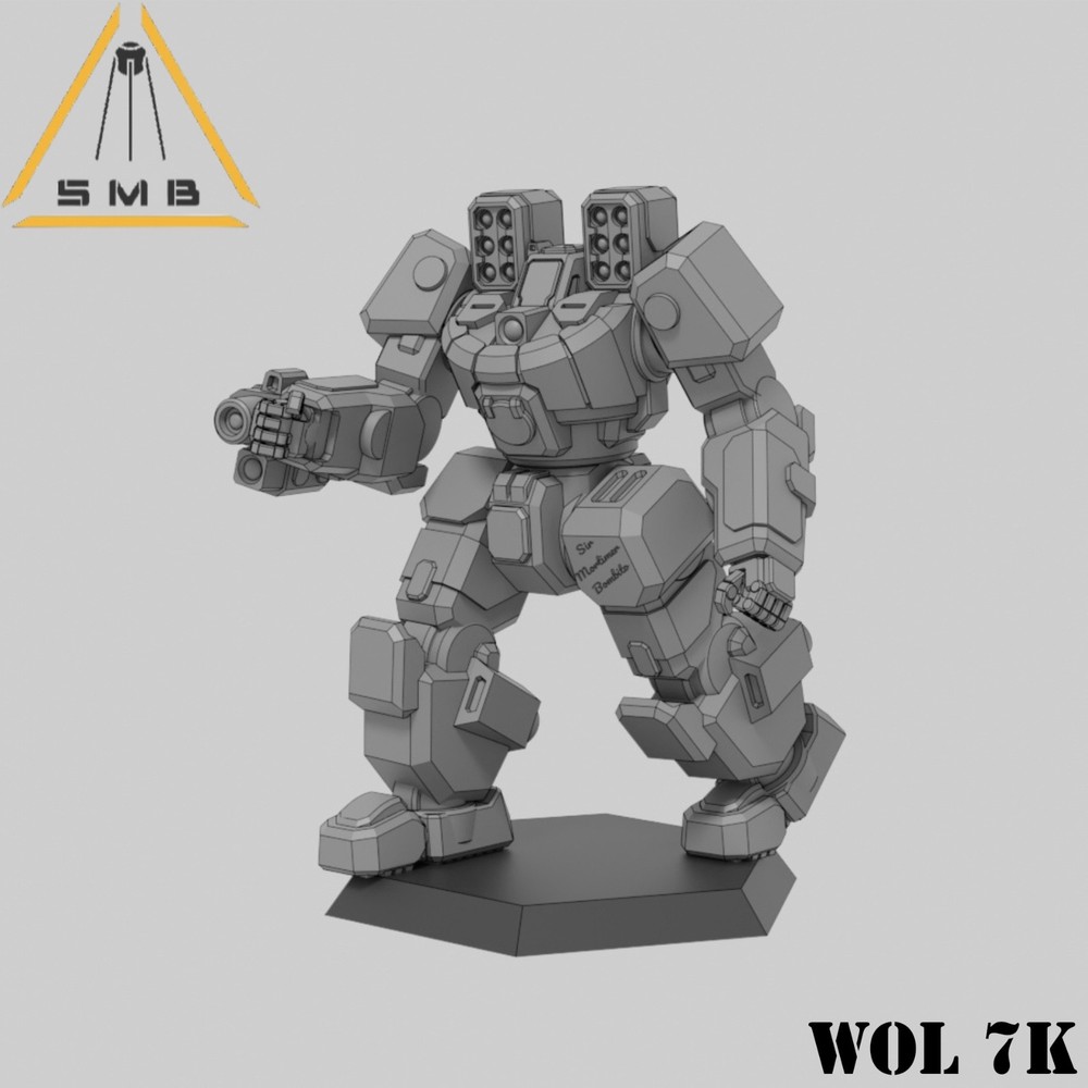 Wol7K - 6mm Sir Mortimer Mech