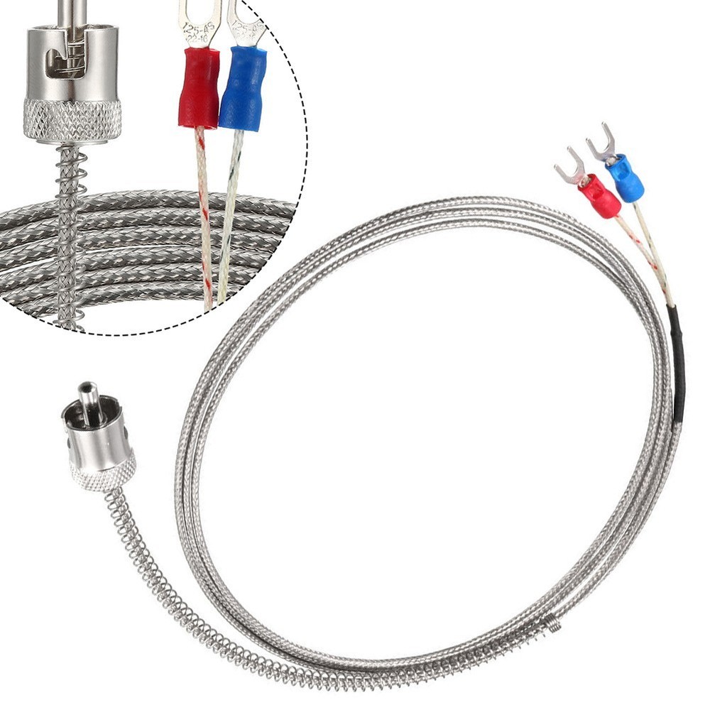 Precision Thermocouple Probe with 2 Insulated Forks for J Type Temperatures