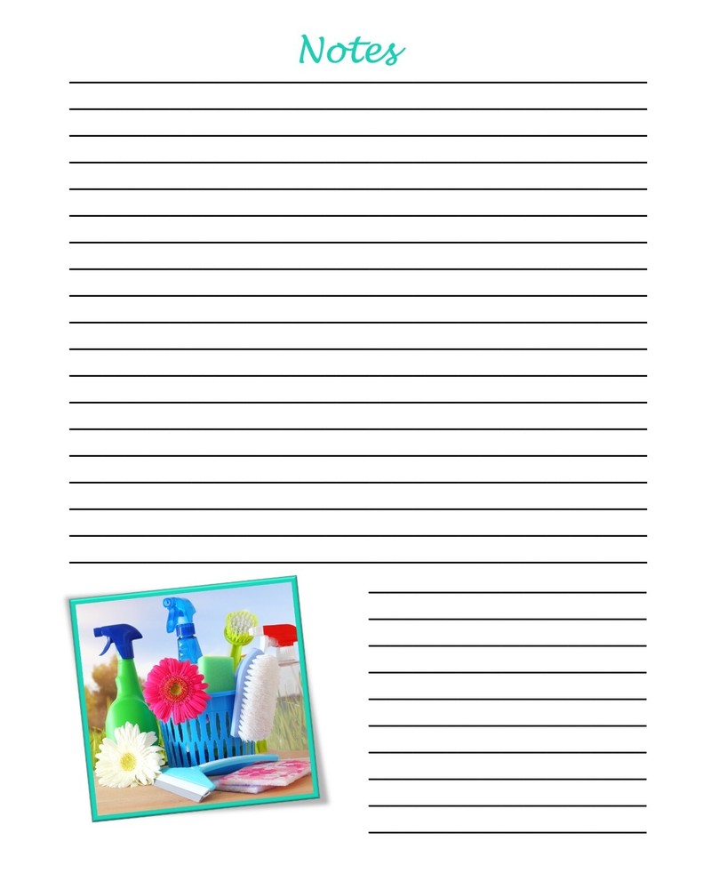 Spring Cleaning Planner