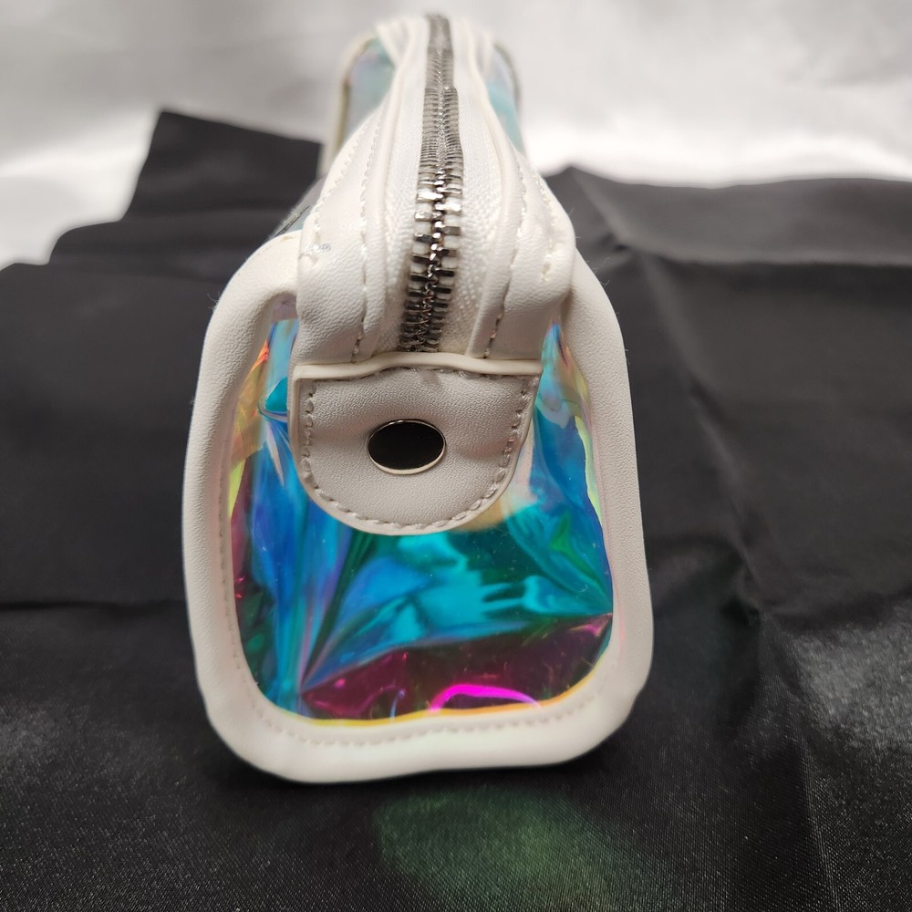 Cute Pineapple Zipper Pull Holographic Makeup Bag Cosmetics Case