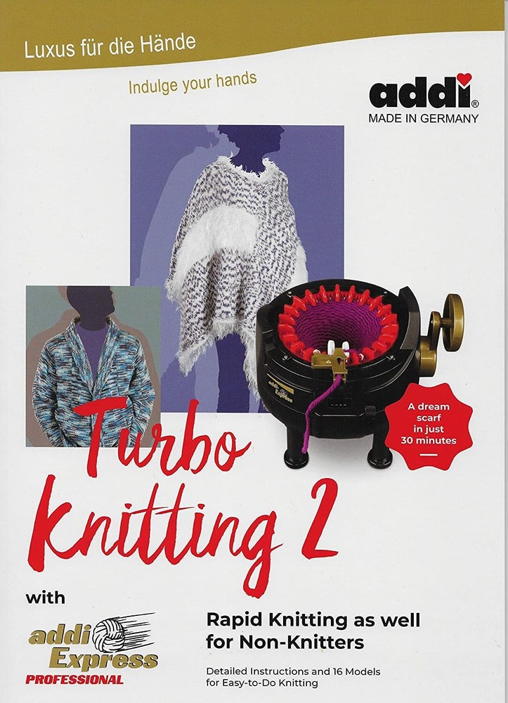 addi Express Professional + Pattern Book - OPEN BOX - DROP STITCH