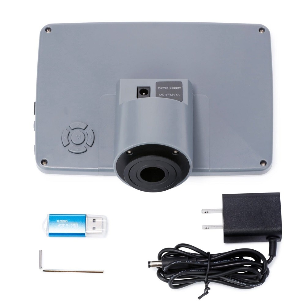 Amscope 7" Digital Microscope Screen Head for B120/B270 Compound Microscopes