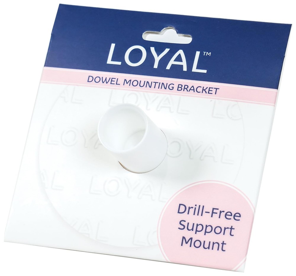 Loyal Bakeware Heavy Duty Plastic Mounting Bracket for Supporting a 16mm Cake Do