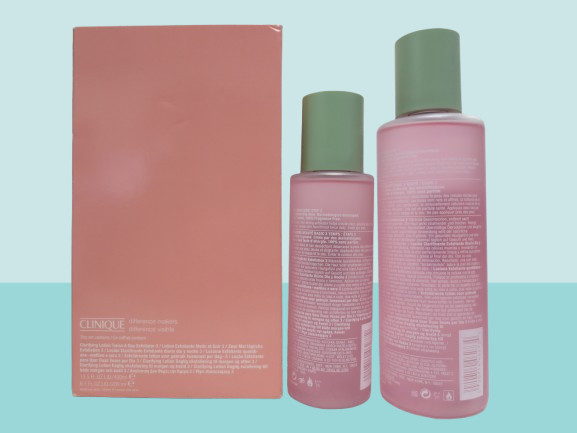 CLINIQUE CLARIFYING LOTION DIFFERENCE MAKERS 2PCS GIFT SET NWB