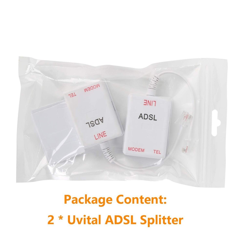 Compact DSL Filter Splitter - Integrated Noise Reduction for Optimal Performance