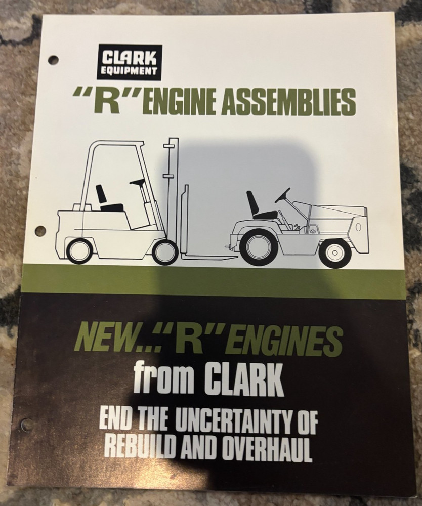 Clark Equipment R Engine Assemblies Brochure FCCA25