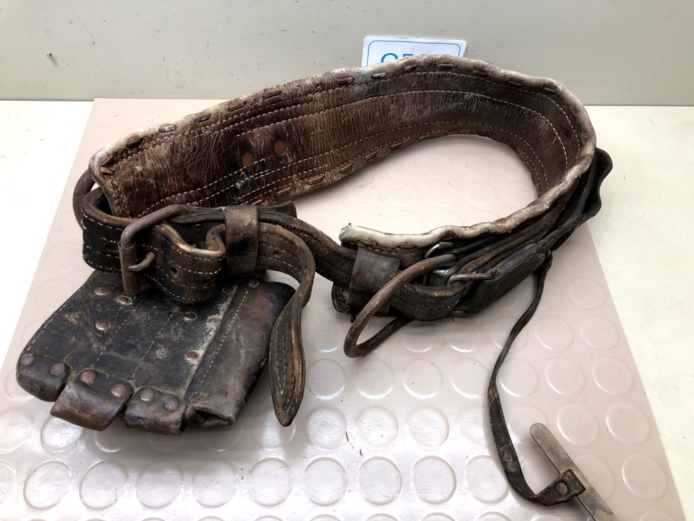 Vintage Lineman Belt Harness