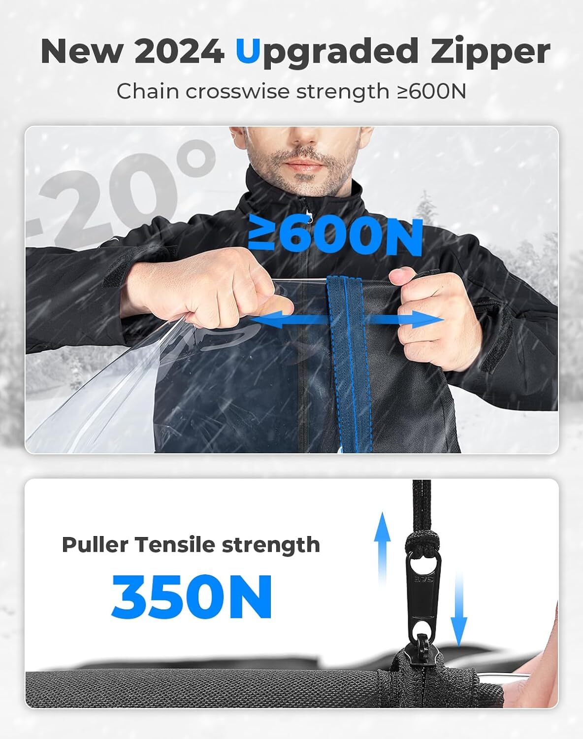 Soft Upper Door Cab Enclosure for Polaris General 4 1000/ XP 4 1000 2020-2024