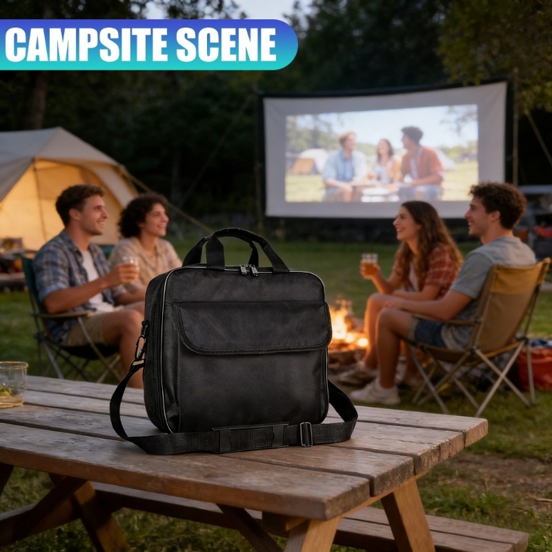 Lightweight Oxford Projector Case Featuring Soft Padding Prevent Damage During