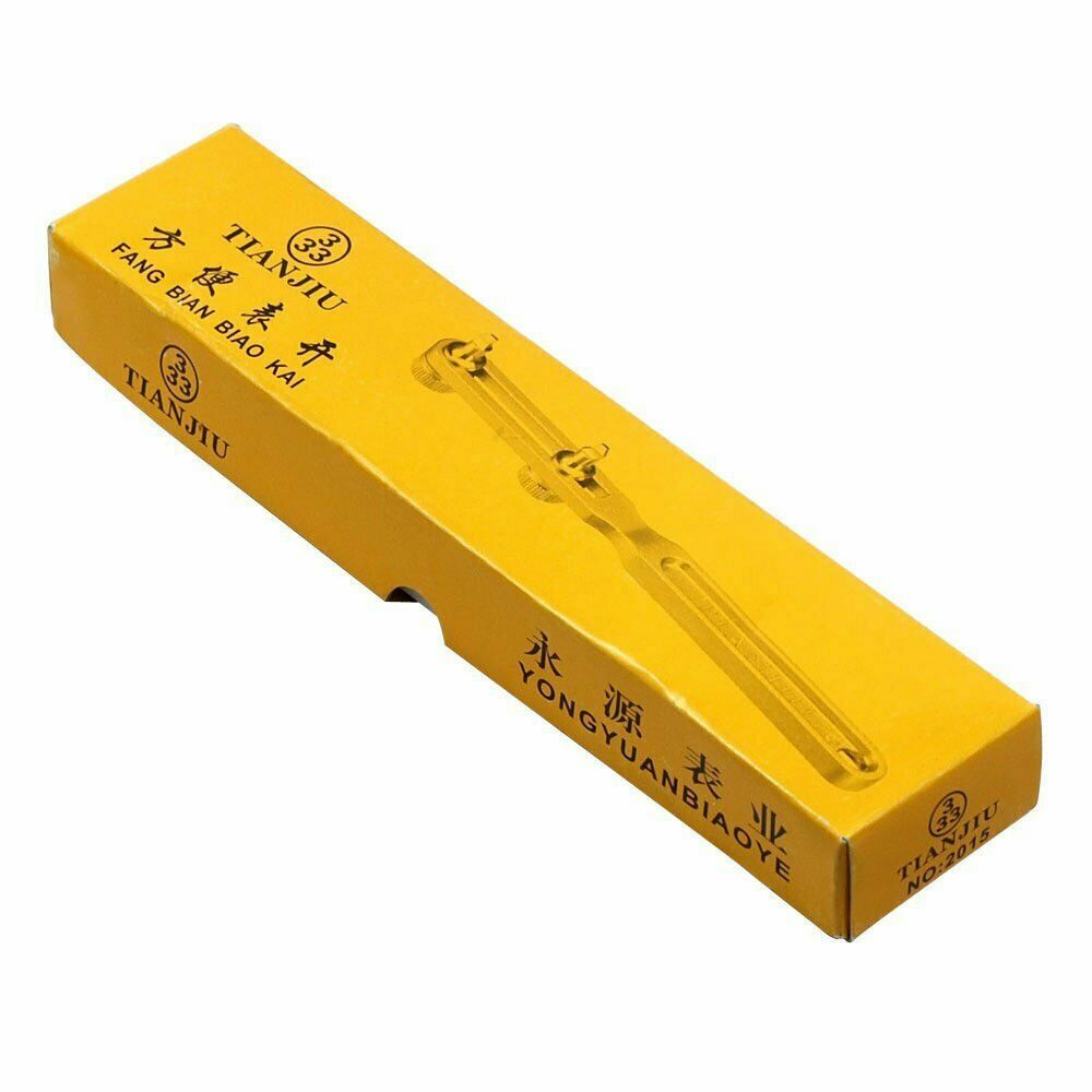 Waterproof Adjustable Watch Back Case Opener Remover 7" Steel Wrench Tool #2015