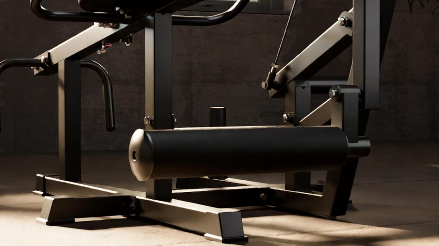 Leg Extension Curl Machine 630LBS Leg Curl Machine Seated Leg Lying Curl Machine