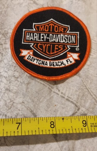Harley Davidson Jacket Iron-On Patch Dayton Beach, FL