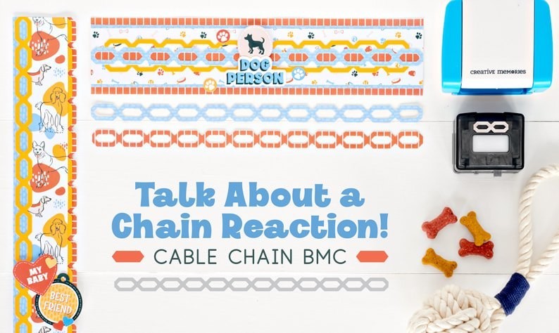 Creative Memories Cable Chain Border Maker Cartridge