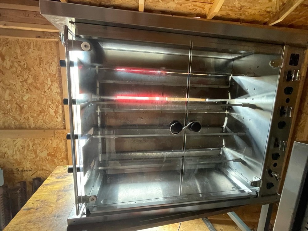rotisserie chicken machine