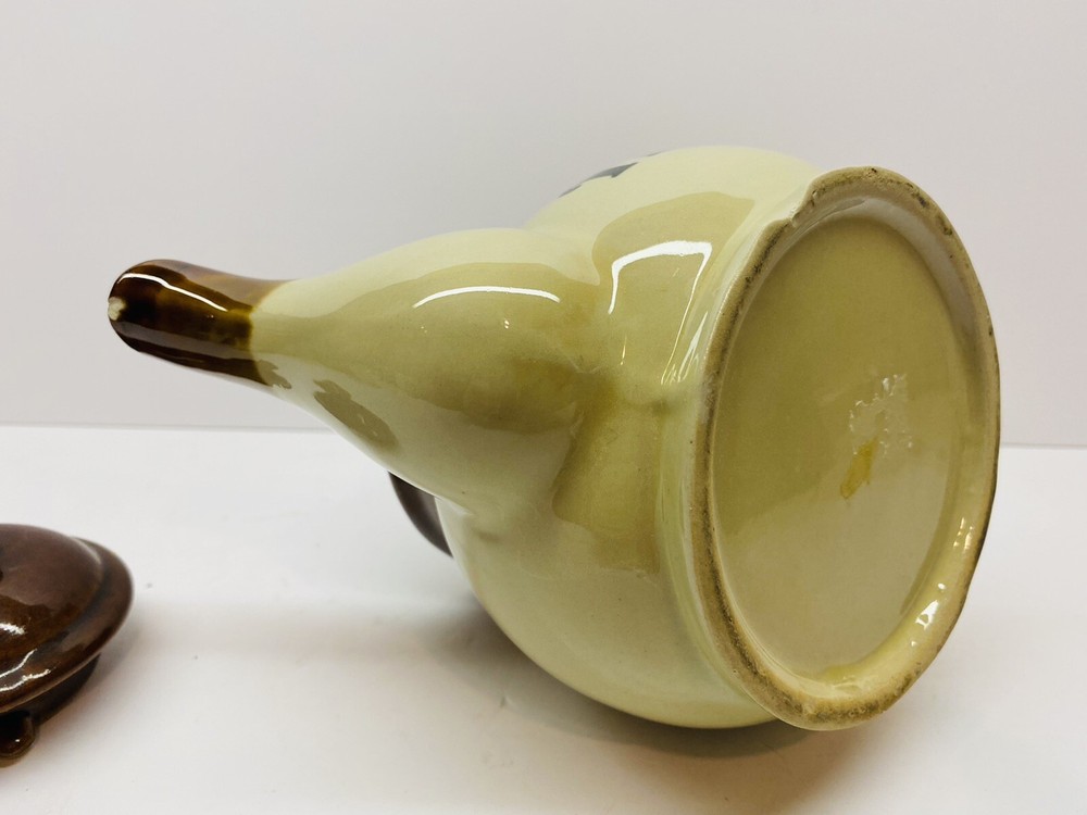 Vintage 3 Tone "Tea For Two" Ceramic Tea Pot