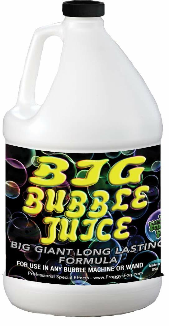 Froggys Fog Big Bubble Juice 1 Gallon for enormous and long lasting